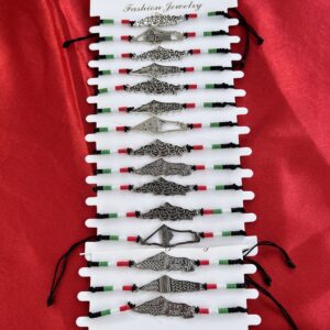 Bracelet carte et couleur de la Palestine