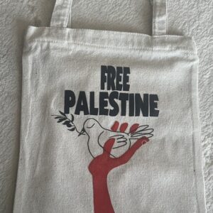 Sac blanc Free Palestine
